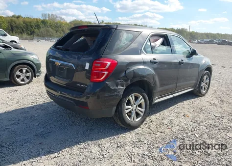 2016 Chevrolet Equinox Ls из США, поврежденный, VIN 2GNFLEEK7G6282428